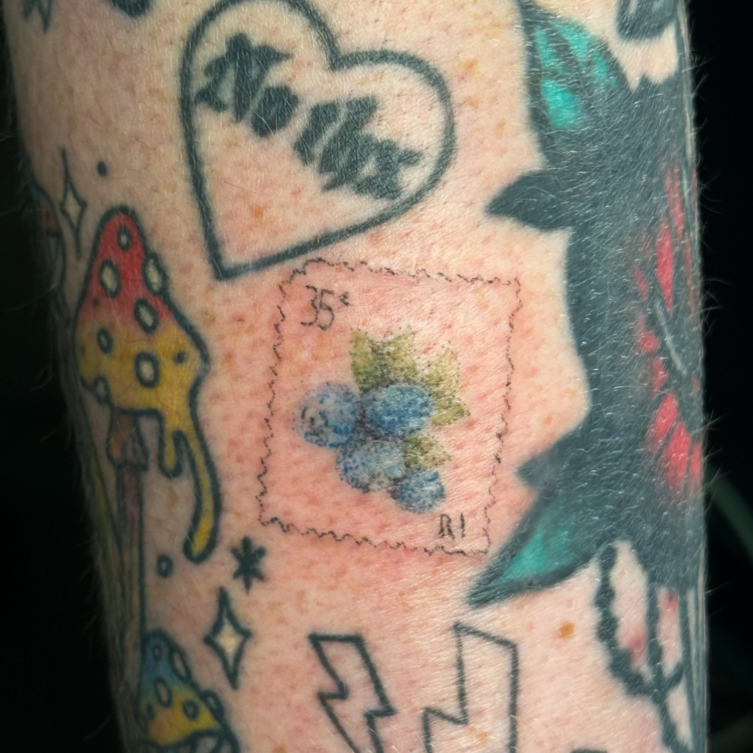 Tattoo by @babybeartattoos β fine_line, watercolor
