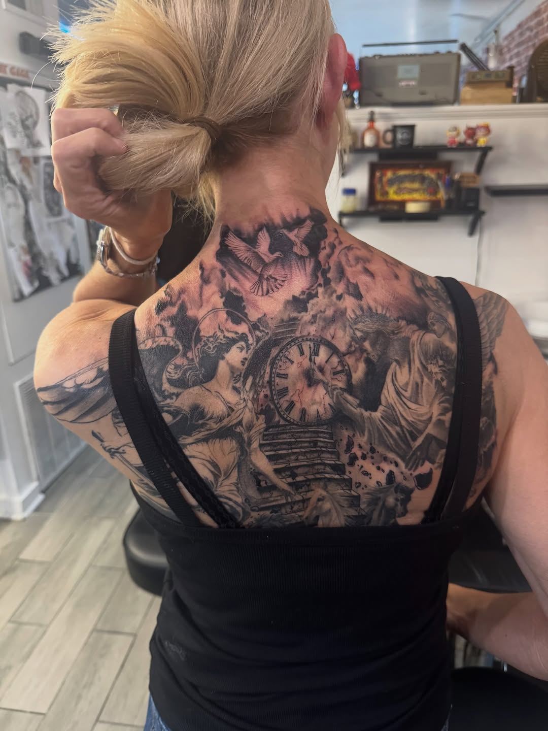 Tattoo by @lizzyinkslinga — realism, black_and_grey