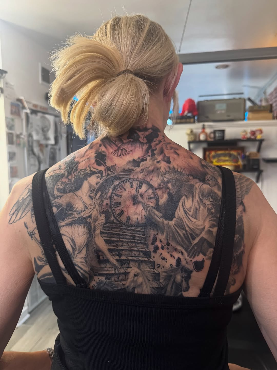 Tattoo by @lizzyinkslinga — realism, black_and_grey