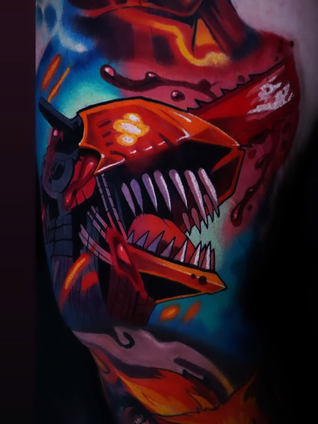 Tattoo by @stylebendingtattoos — new_school, anime