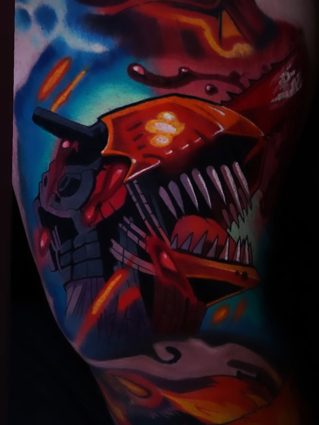 Tattoo by @stylebendingtattoos — new_school, anime