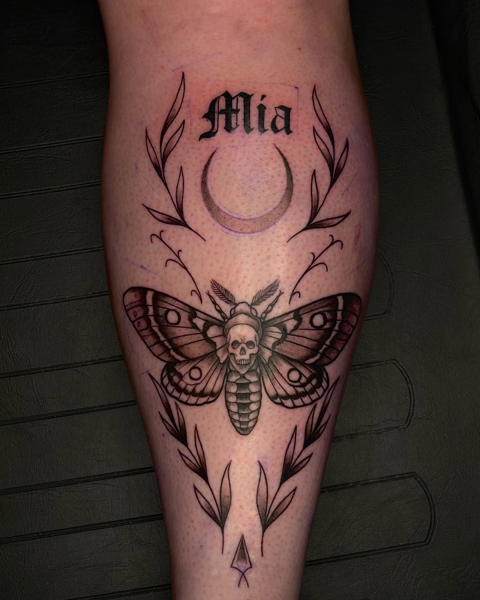 Tattoo by @caleb_moul — black_and_grey, realism