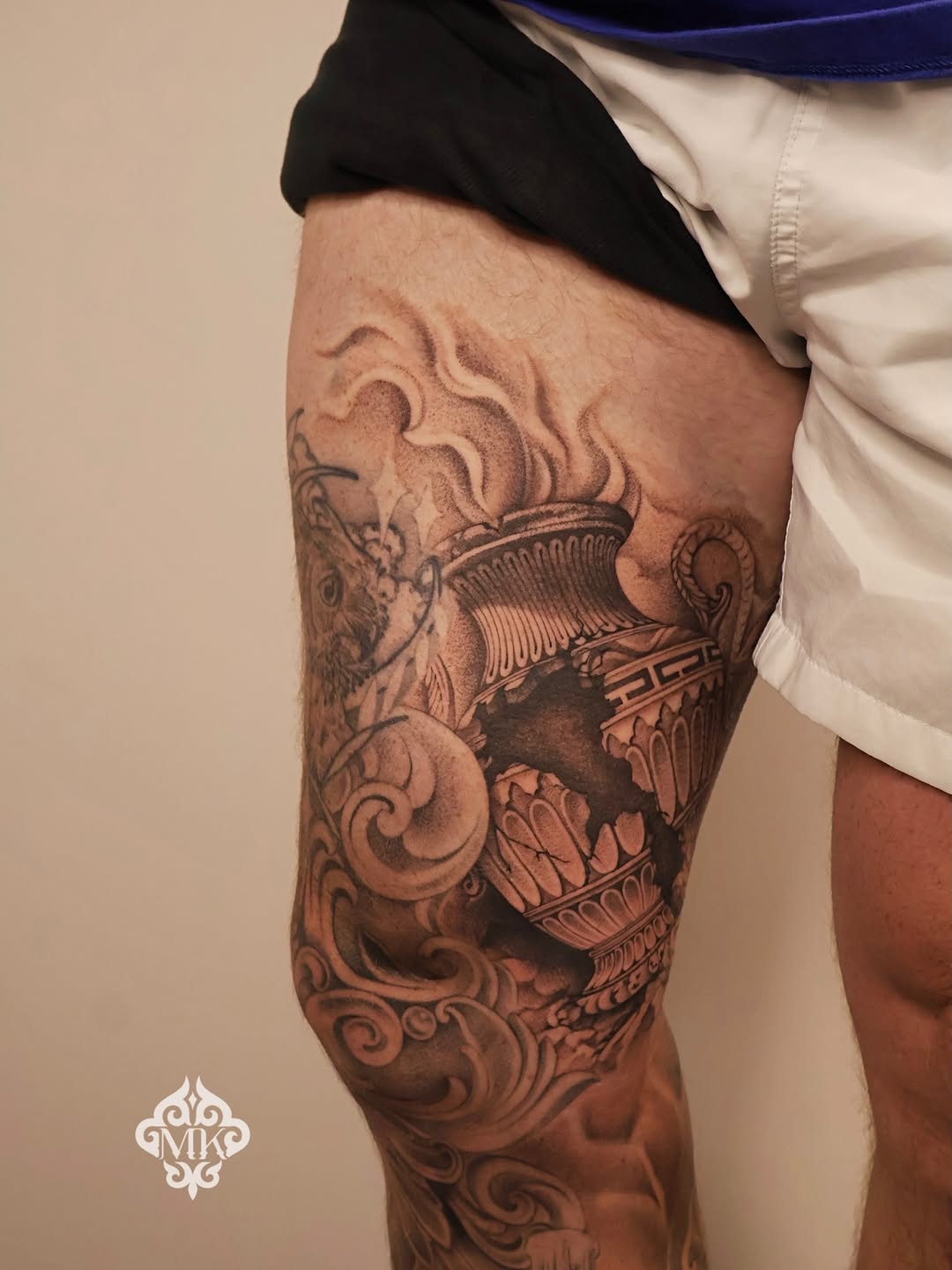 Tattoo by @millakastattoos β black_and_grey, realism