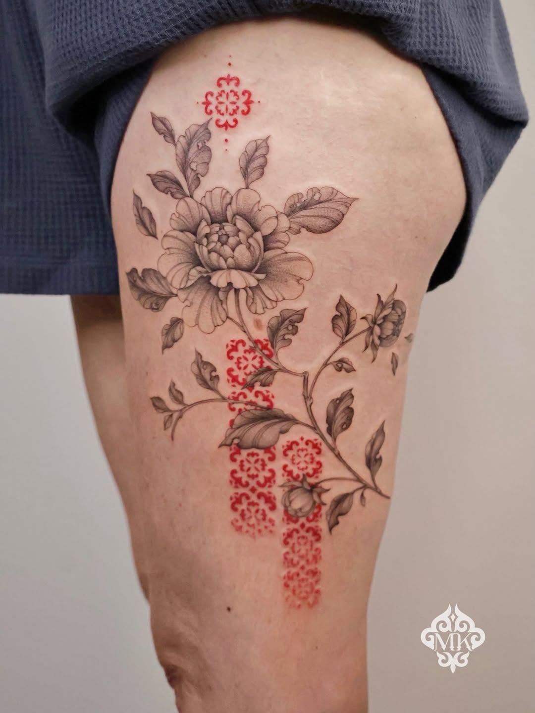 Tattoo by @millakastattoos β black_and_grey, ornamental