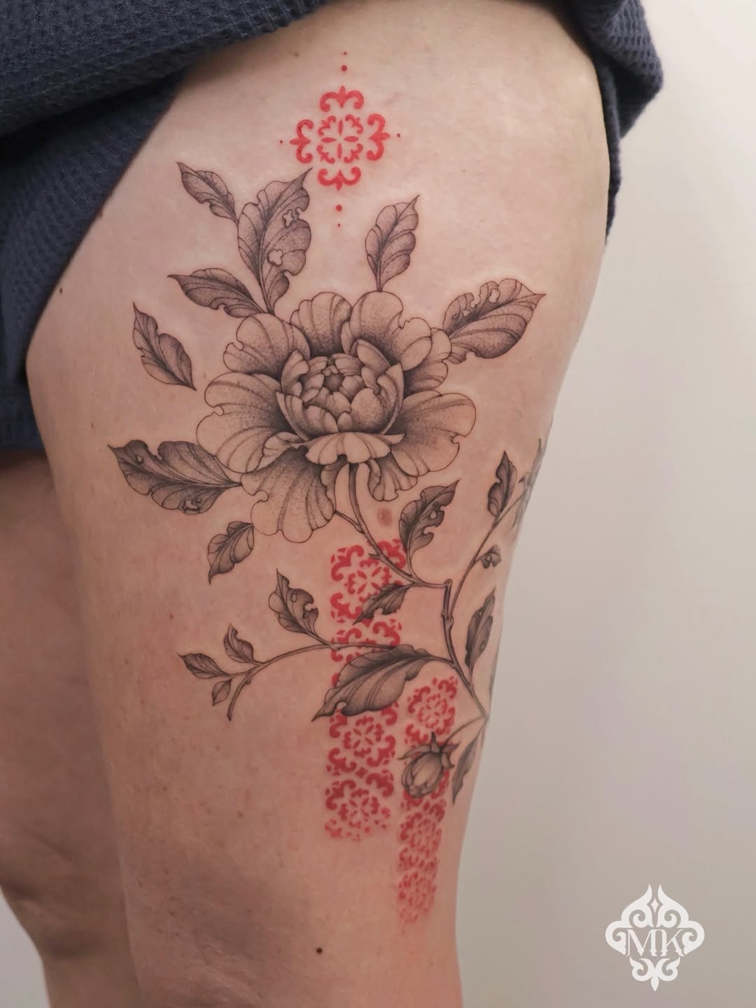 Tattoo by @millakastattoos β black_and_grey, ornamental