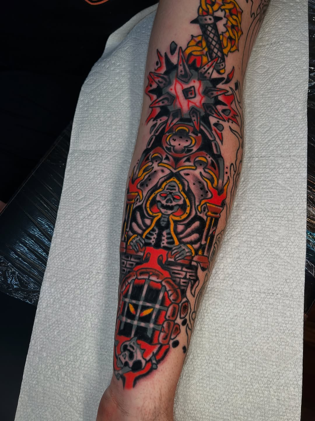 Tattoo by @kit.creates โ american_traditional, neo_traditional