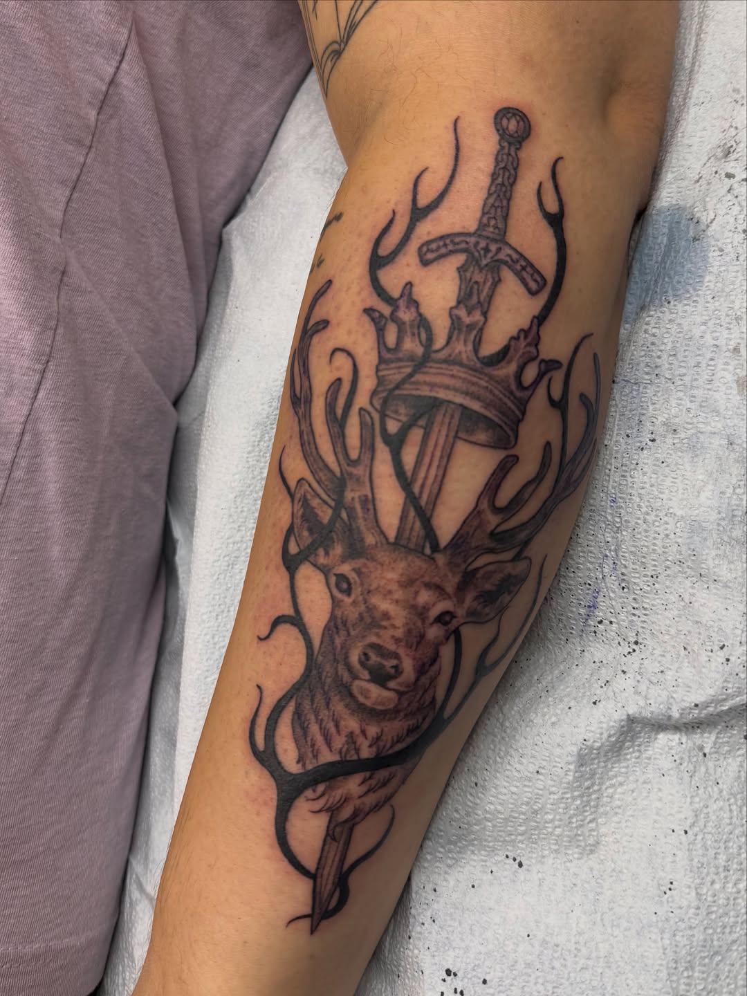 Tattoo by @corttattoos β realism, black_and_grey