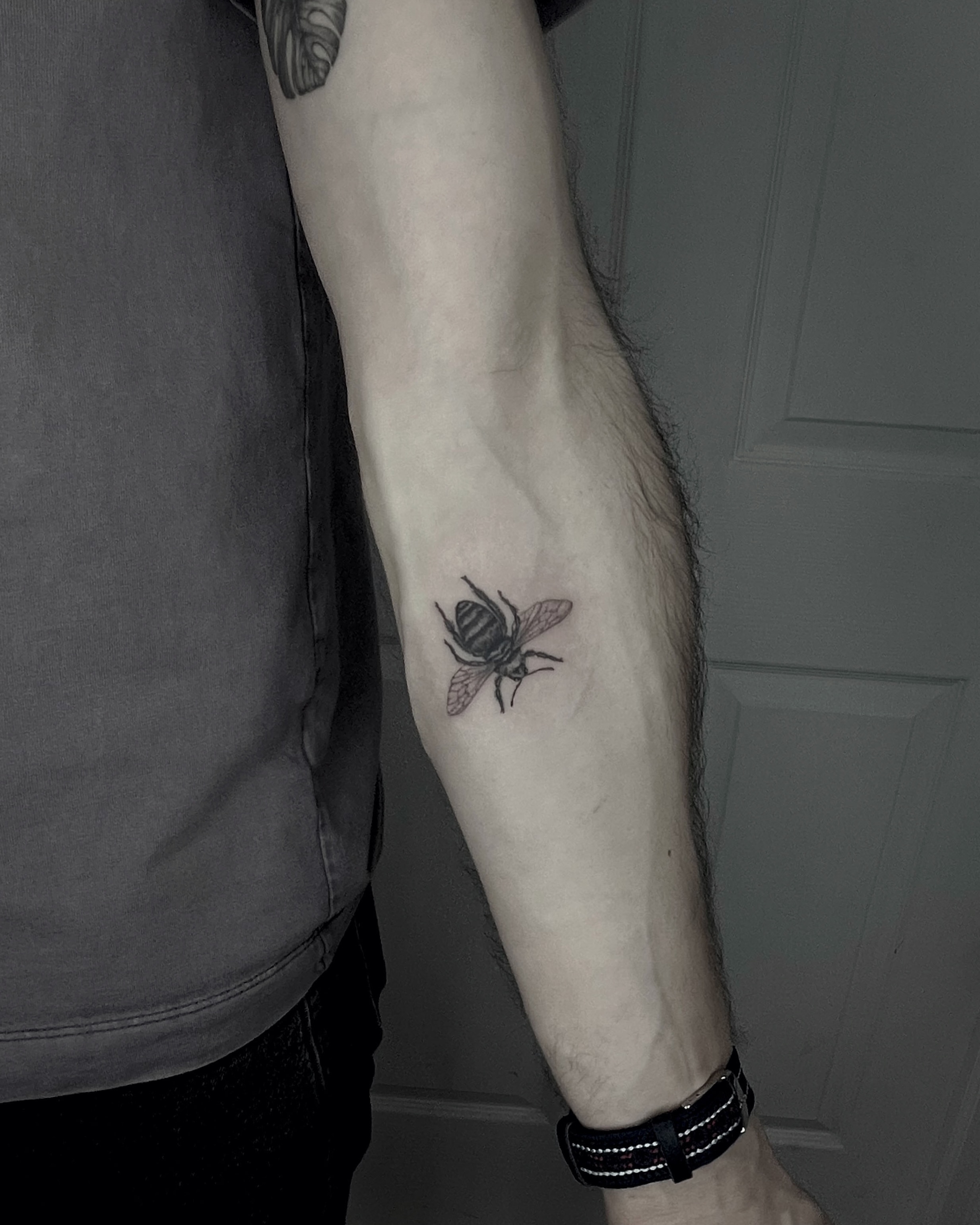Tattoo by @parkkaro โ black_and_grey
