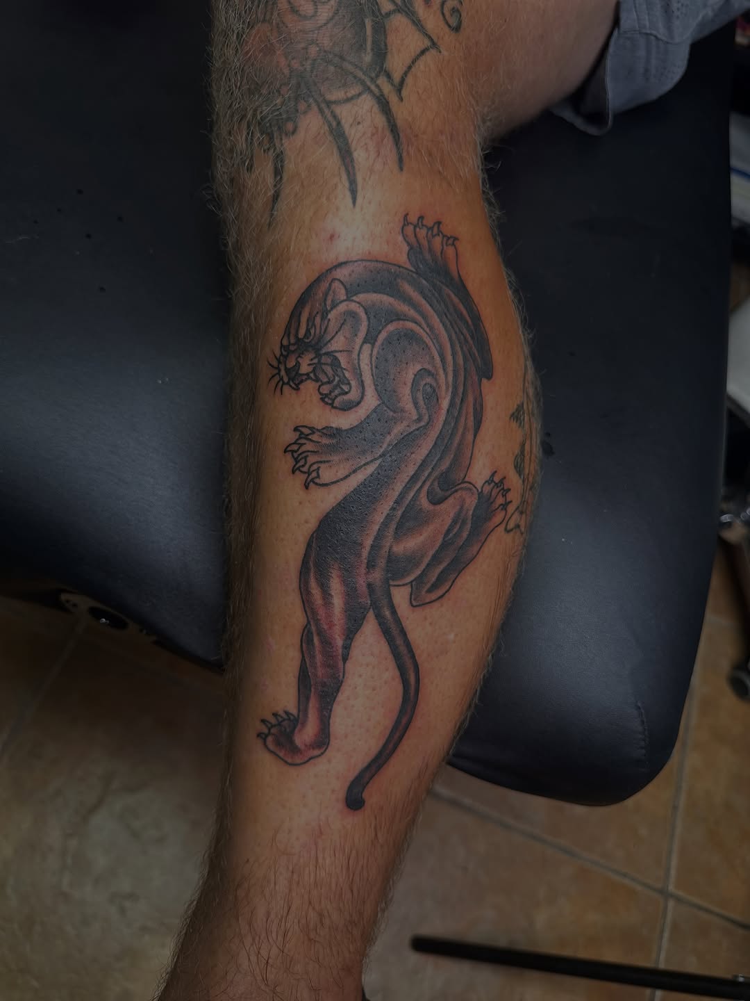 Tattoo by @linesofblack — black_and_grey, realism