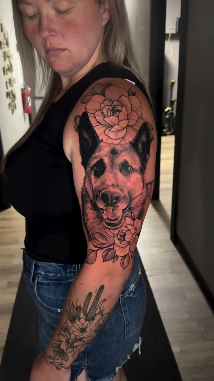 Tattoo by @chadbelltattoos — realism, black_and_grey