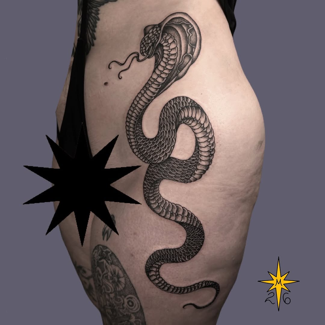 Tattoo by @maddstatts โ black_and_grey, realism