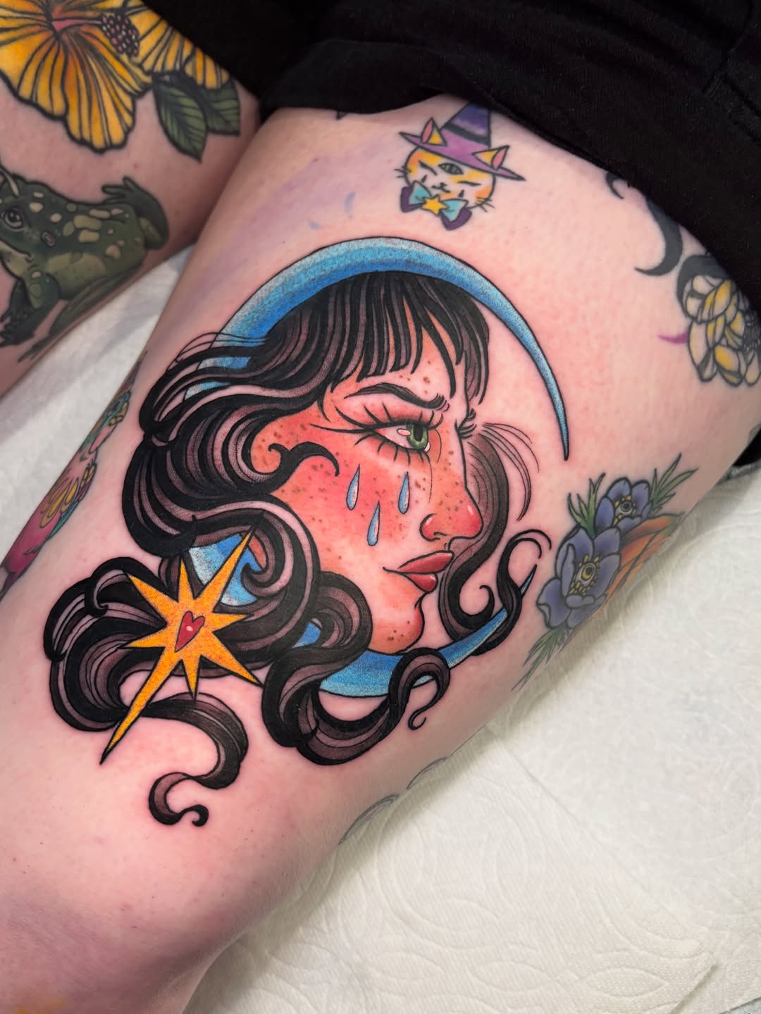 Tattoo by @reidelizabethtattoo — neo_traditional, black_and_grey
