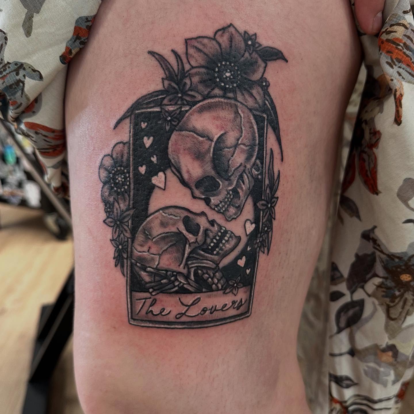 Tattoo by @dsteal03 — black_and_grey