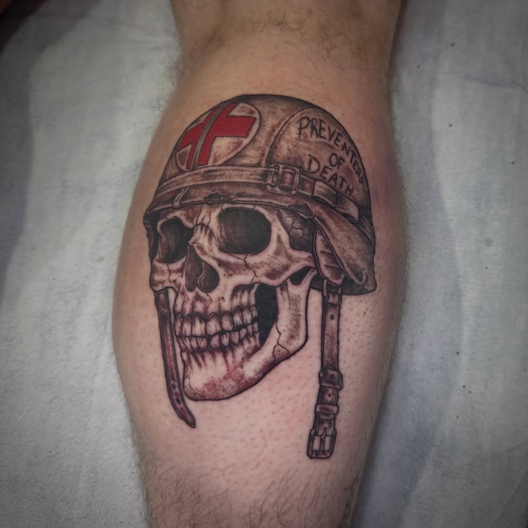 Tattoo by @pansy_ink — realism, black_and_grey