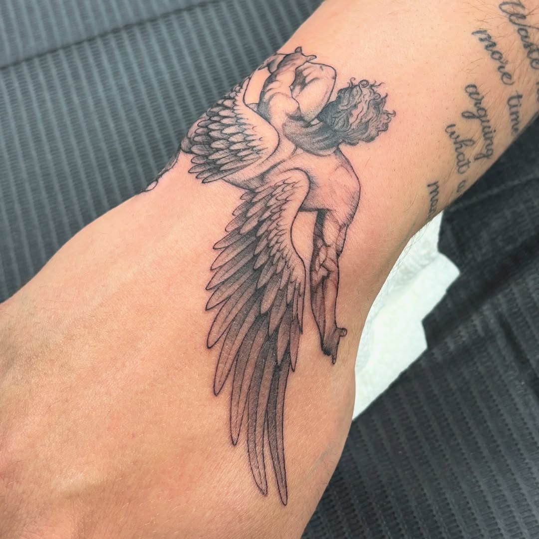 Tattoo by @jennyyyyflores โ black_and_grey, realism