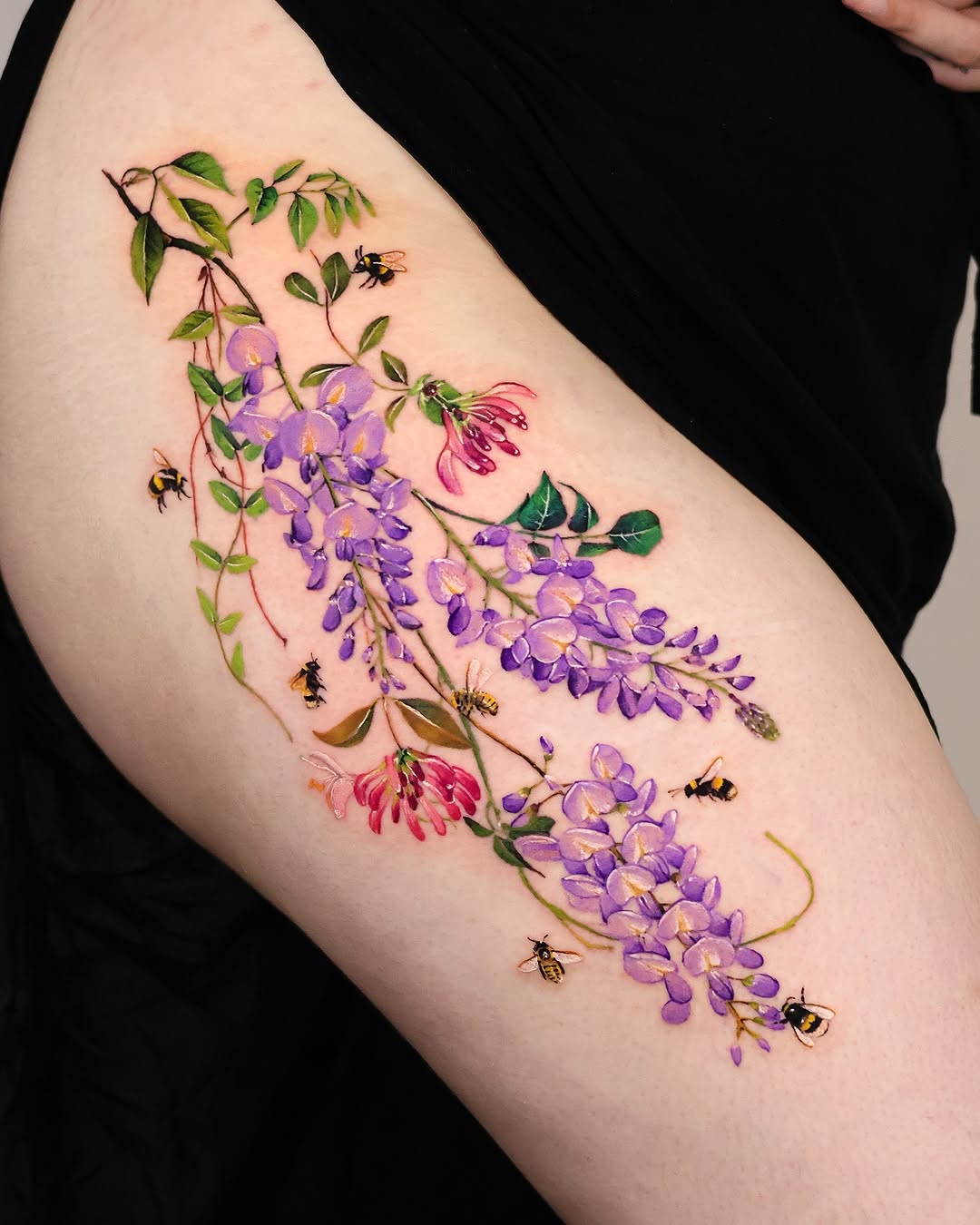 Tattoo by @tattooist_yum โ realism, watercolor