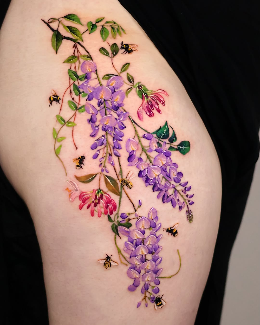 Tattoo by @tattooist_yum โ realism, watercolor