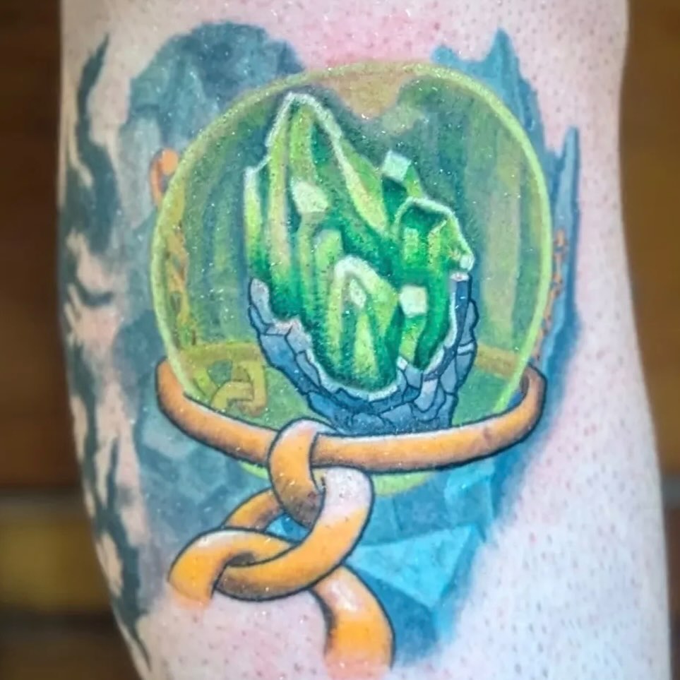 Tattoo by @skiesafiretattoo — realism, illustrative