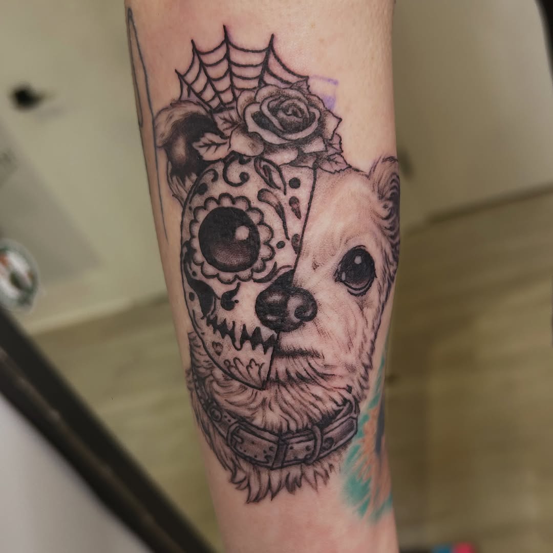 Tattoo by @jbtattooartistry — black_and_grey, realism