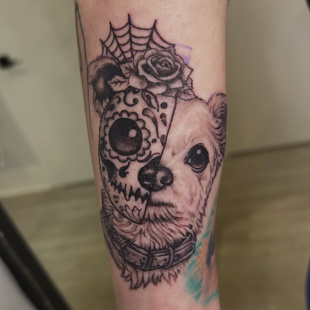 Tattoo by @jbtattooartistry — realism, black_and_grey