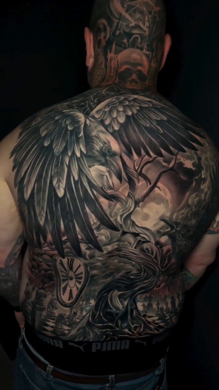 Tattoo by @mikemoney909 — realism, black_and_grey
