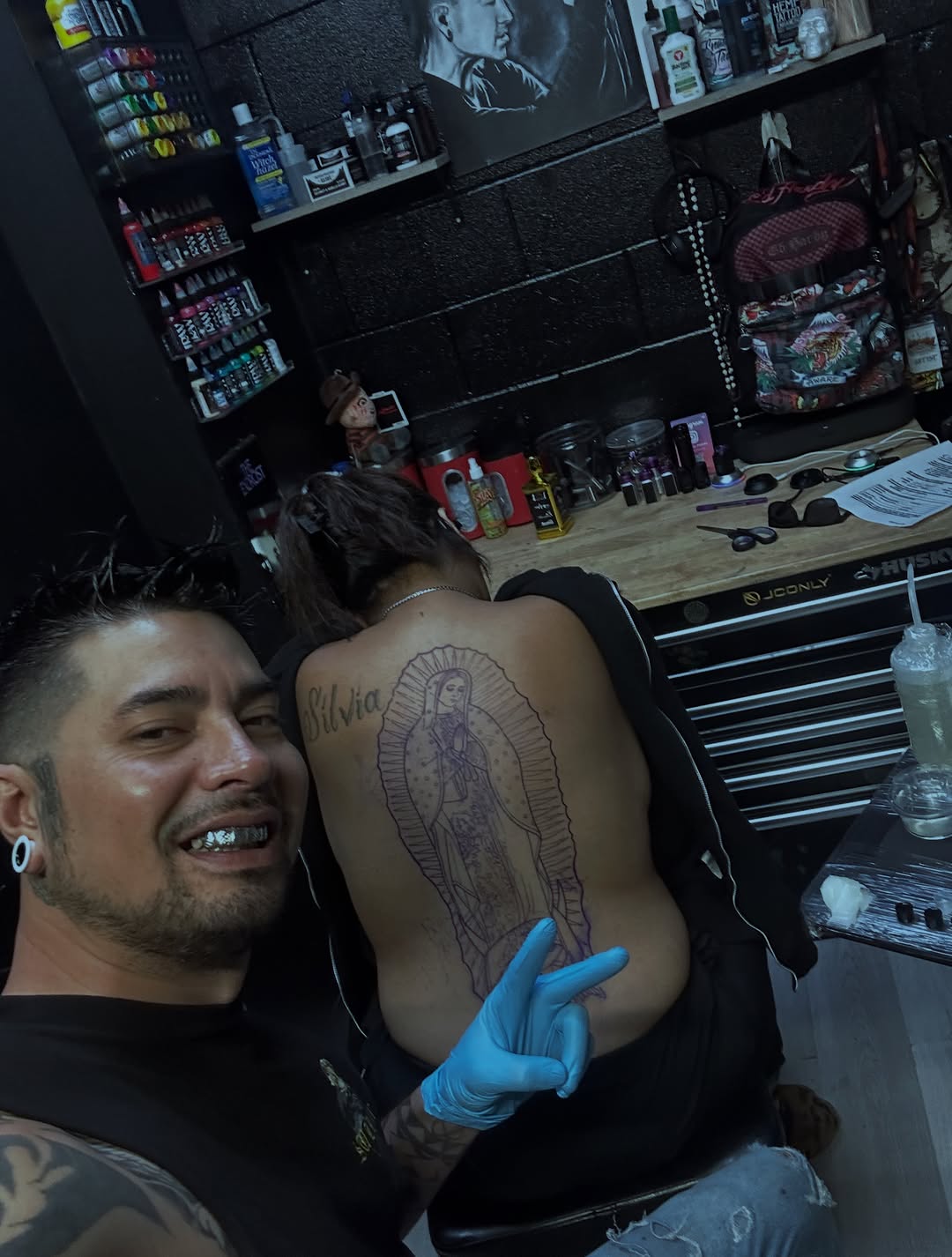 Tattoo by @tattoosbyaj88 — chicano, lettering_script