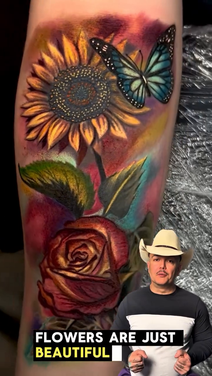 Tattoo by @thecoverupking — realism, color