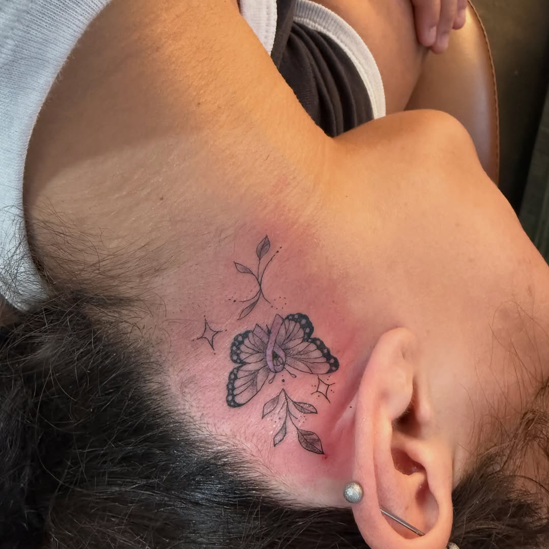 Tattoo by @honeysucktattoo — fine_line, minimalist