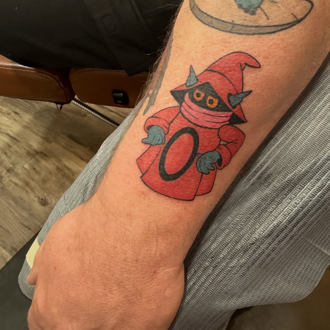 Tattoo by @honeysucktattoo — new_school, anime