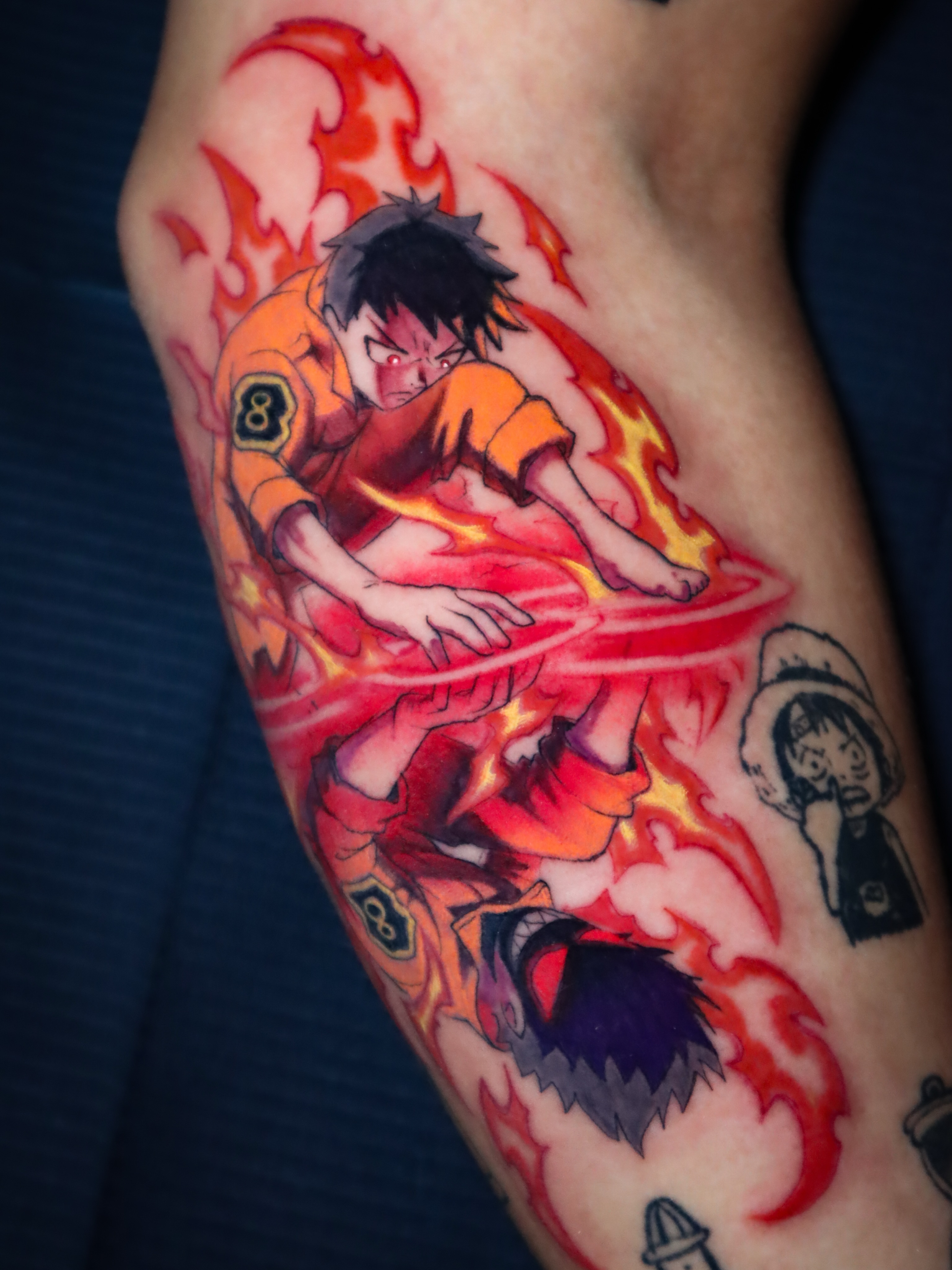 Anime character anime tattoo on the forearm by Jesús Blones - Tattoo Artist, Norwalk, Connecticut
