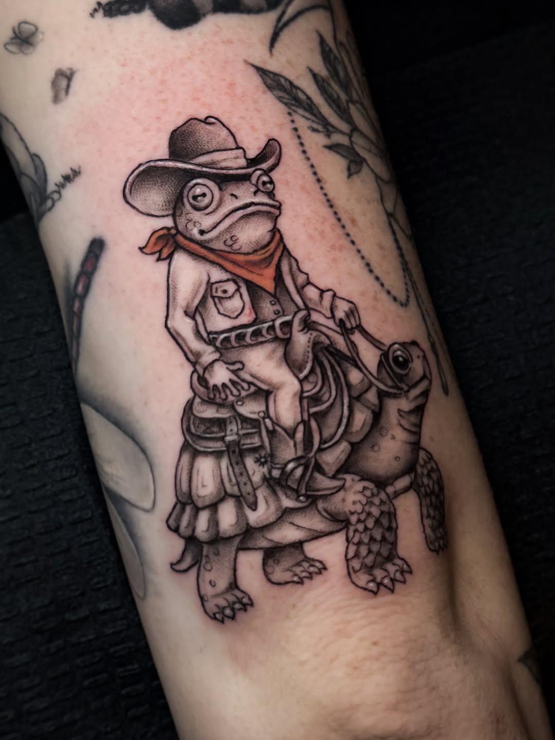 Tattoo by @cristenaro.tattooer — new_school, black_and_grey