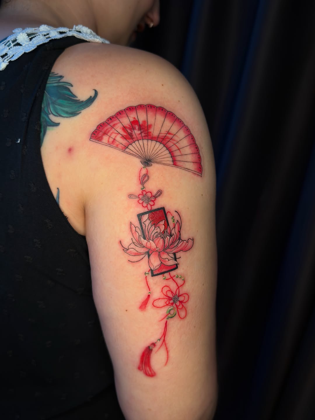 Tattoo by @heliast.tattoos — japanese_irezumi, fine_line