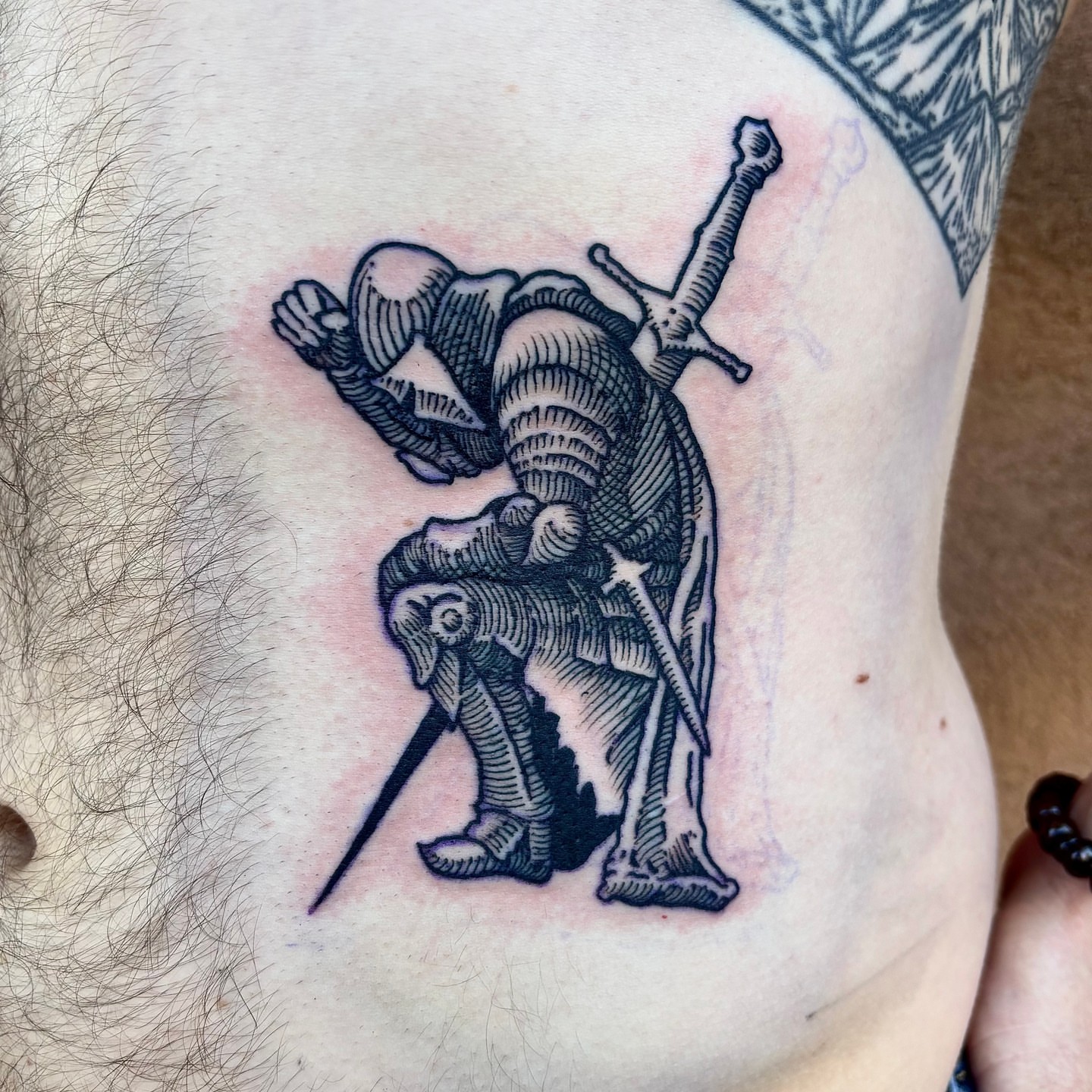 Tattoo by @highsettler โ black_and_grey