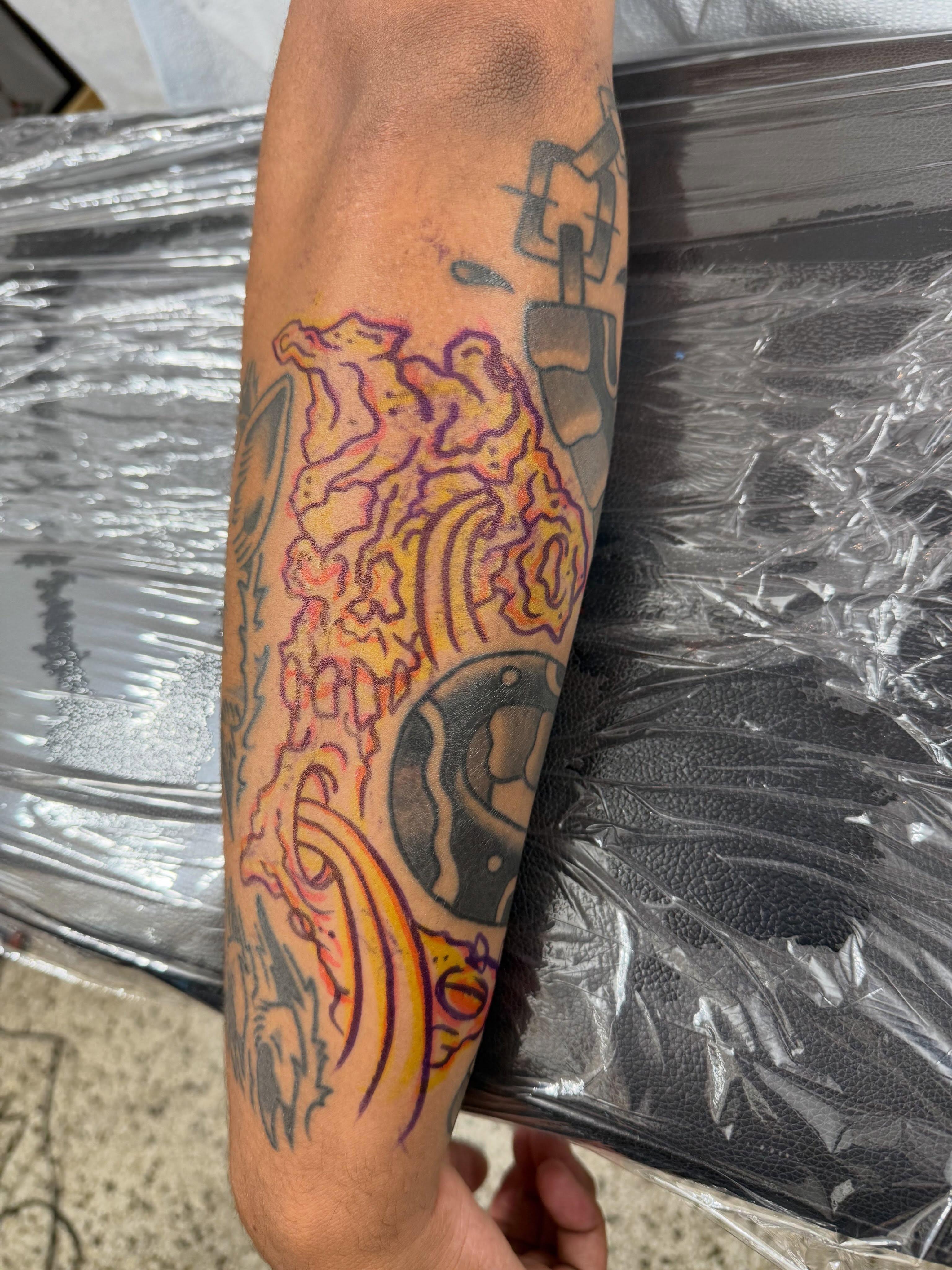 Tattoo by @babydave_tattoos — new_school, watercolor