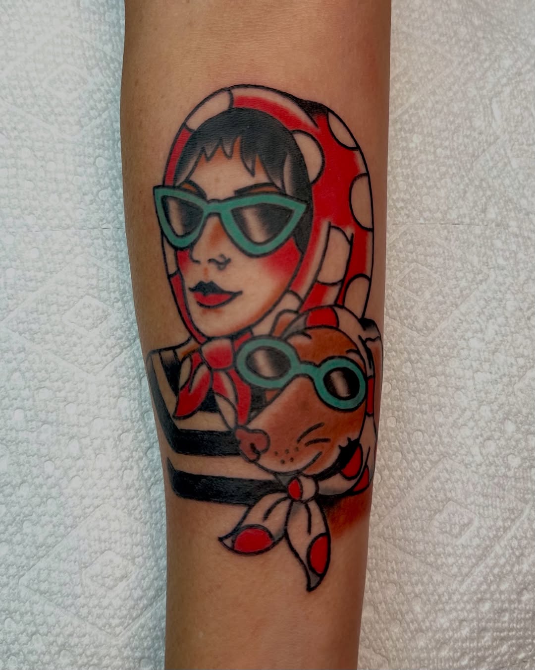 Tattoo by @lurkdiggler — new_school