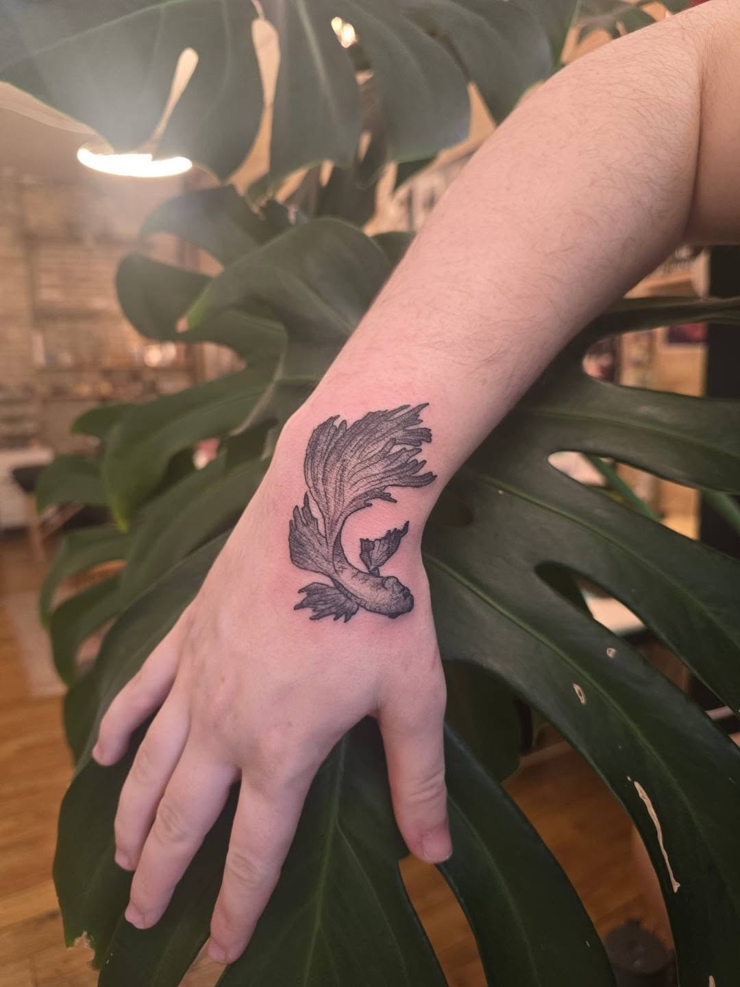Tattoo by @lorhagarty — black_and_grey, realism