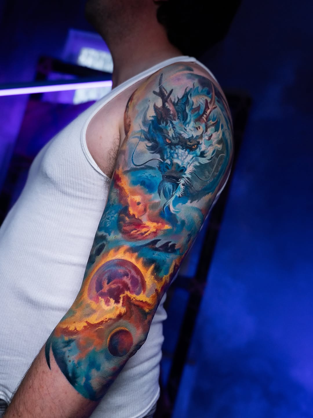 Tattoo by @bodrov_artist — realism, japanese_irezumi