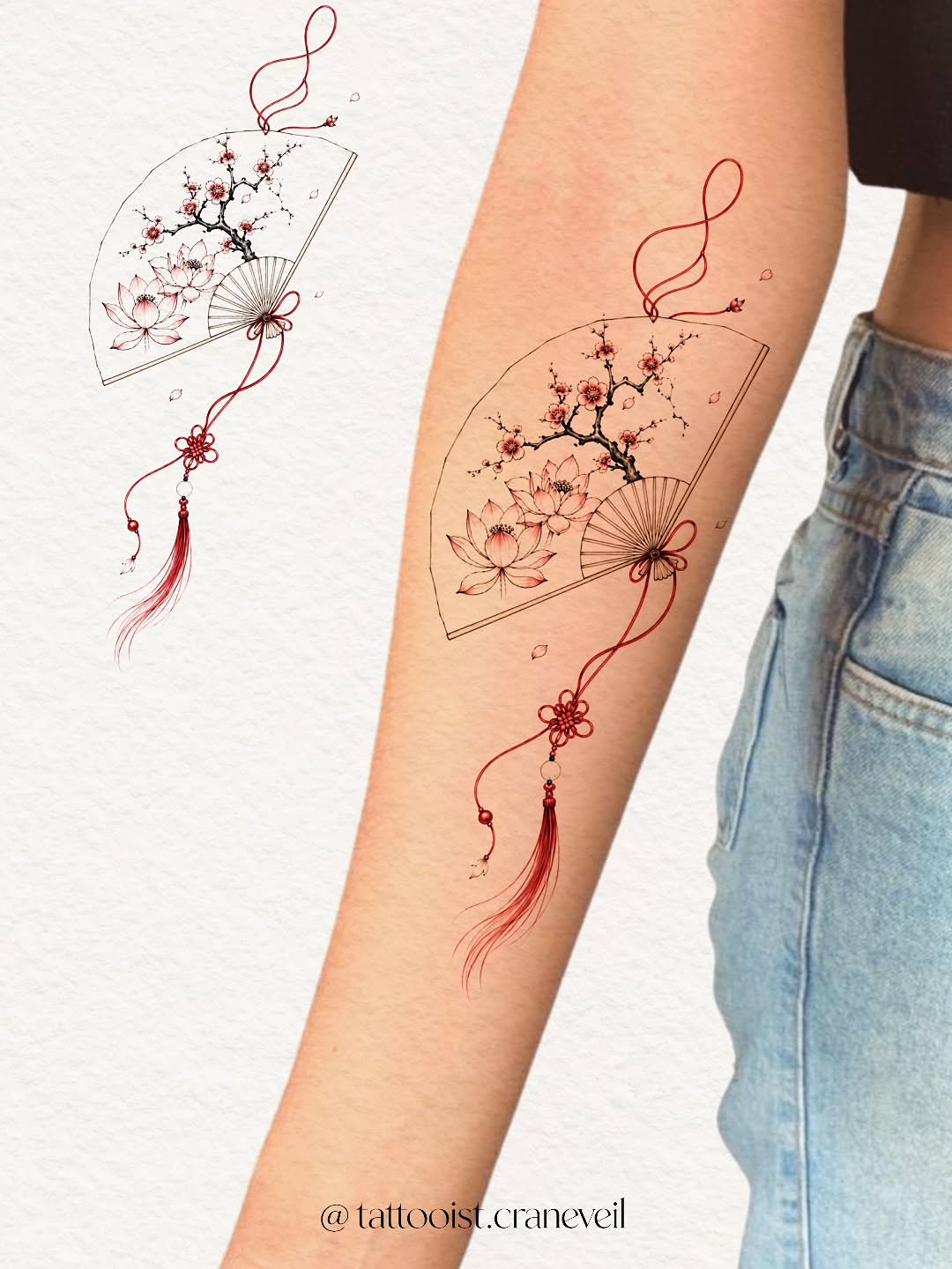 Tattoo by @tattooist.craneveil — dotwork, ornamental