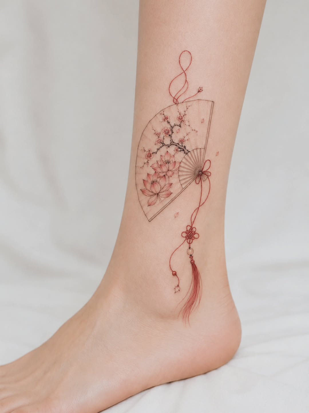 Tattoo by @tattooist.craneveil — fine_line, japanese_irezumi