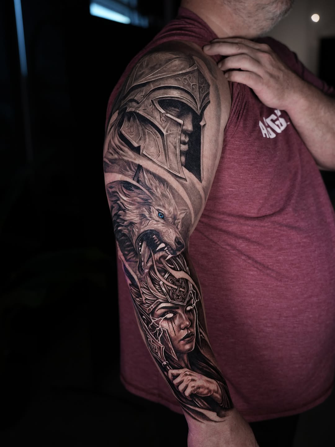 Tattoo by @andylqb โ realism, dark_realism