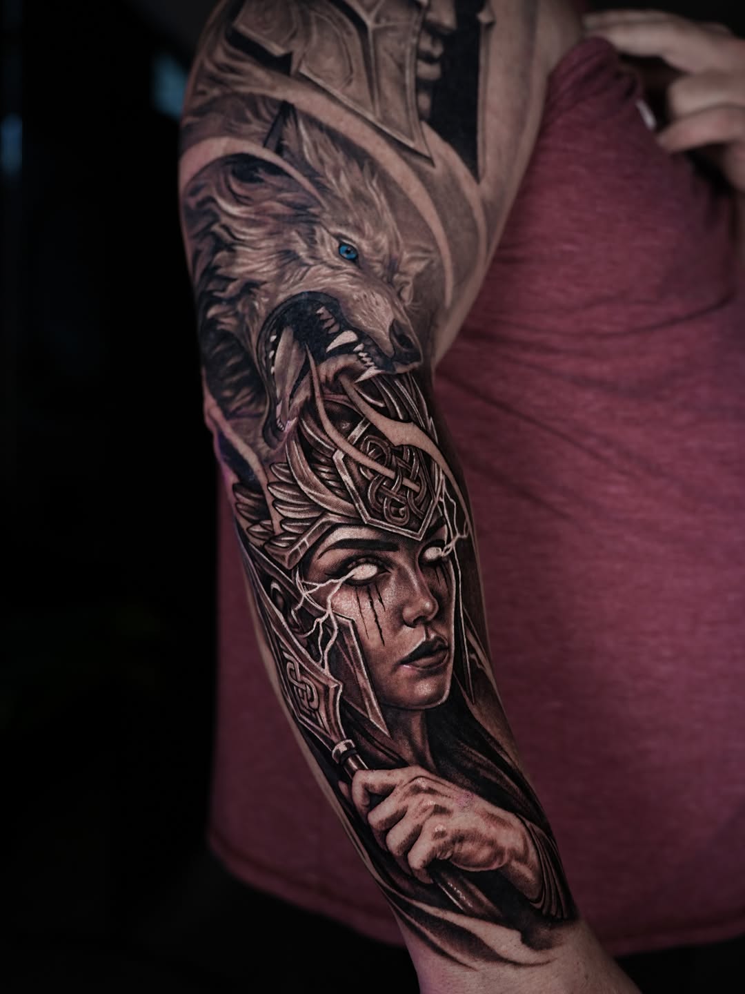 Tattoo by @andylqb โ realism, black_and_grey