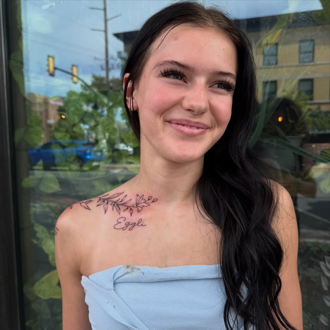 Tattoo by @divinearcaneart — fine_line, lettering_script