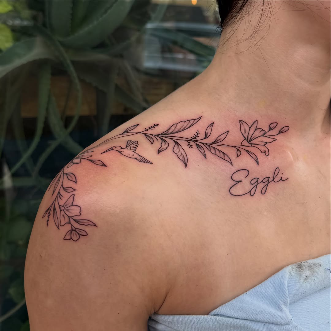 Tattoo by @divinearcaneart — fine_line, lettering_script