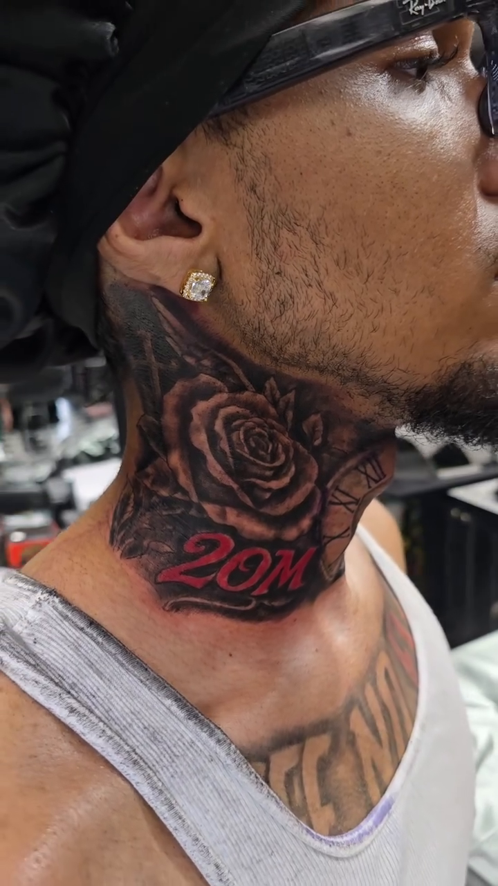 Tattoo by @jessejamestatoo — realism, lettering_script