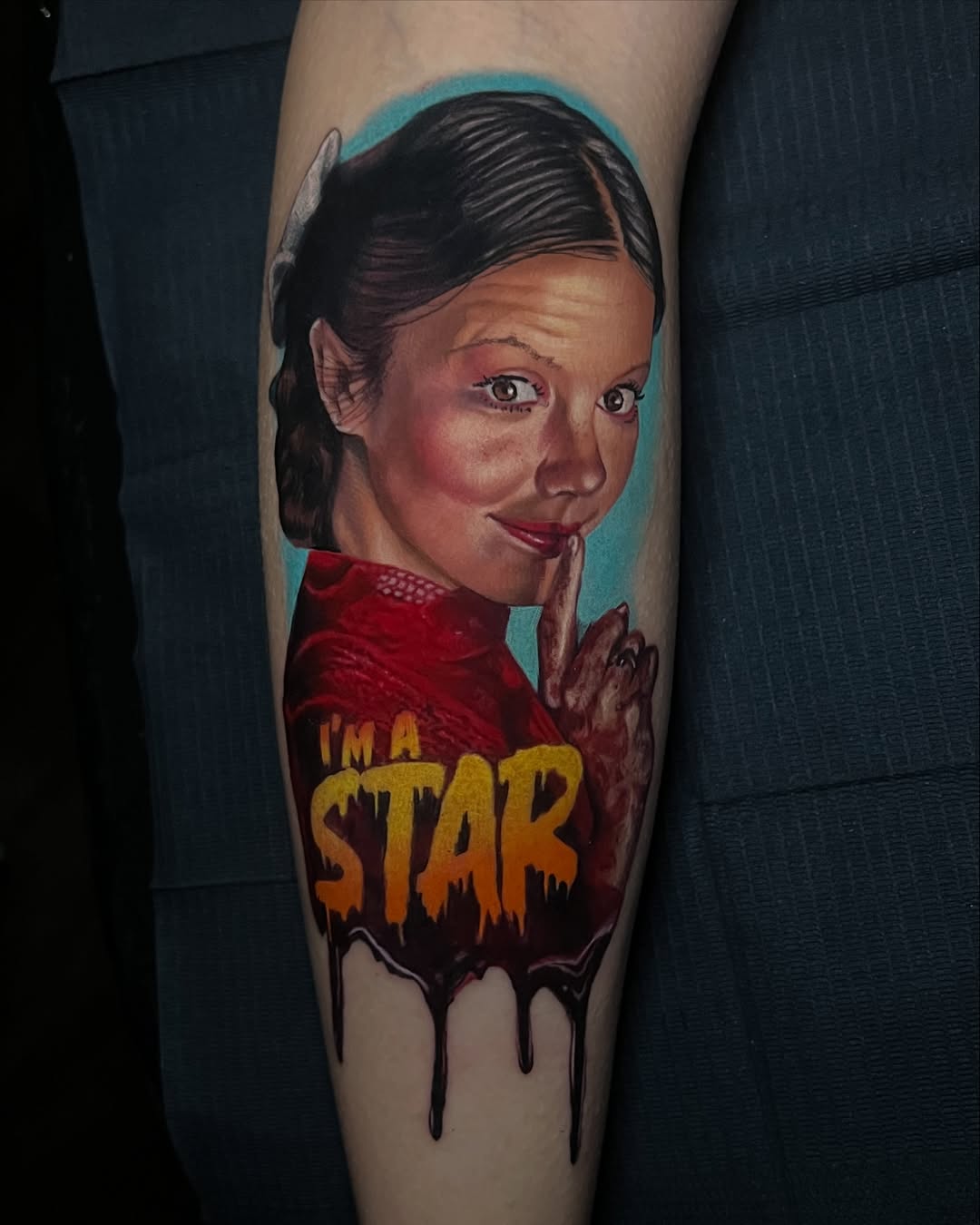 Tattoo by @brandonsommerstattoo — realism, lettering_script