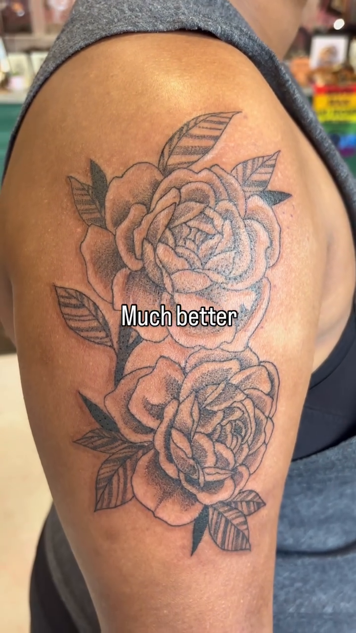 Tattoo by @beccabootattoos — black_and_grey, realism