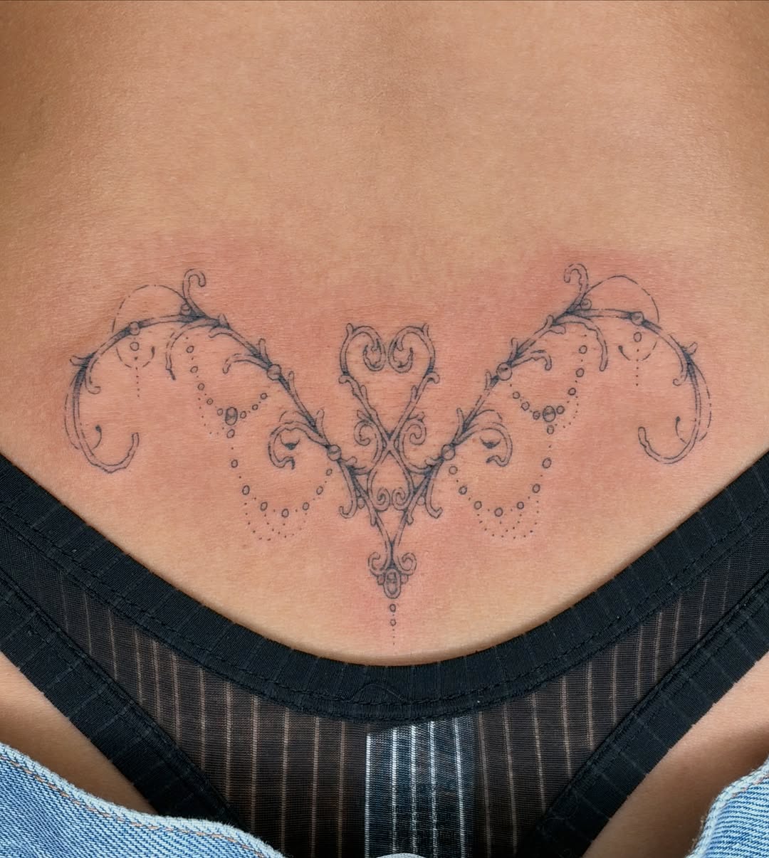 Tattoo by @stabzzz333 โ fine_line, ornamental