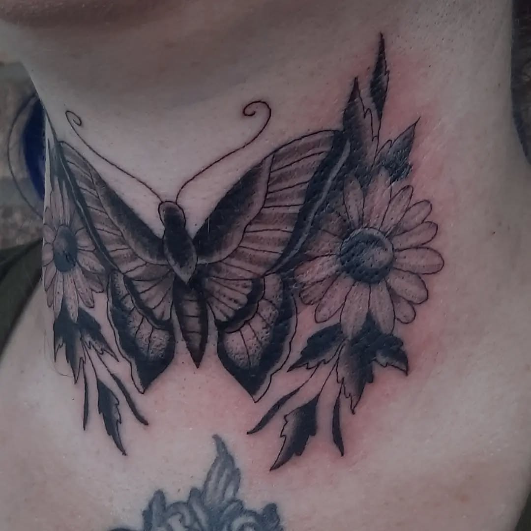 Tattoo by @k8carley_tattoos — black_and_grey, realism