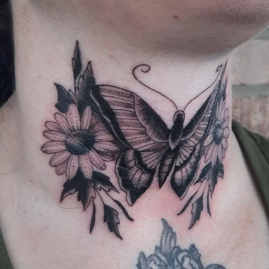 Tattoo by @k8carley_tattoos — black_and_grey, realism