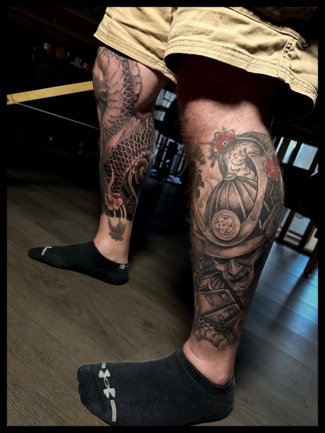 Tattoo by @noahmorristattoos — japanese_irezumi, black_and_grey